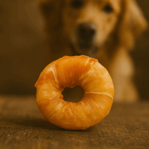 kipdonut hondensnack