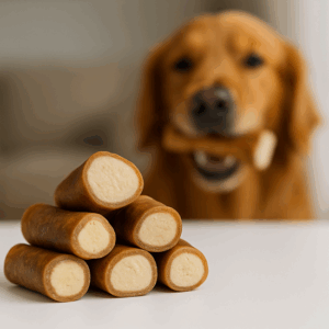 gevuld bot hondensnack