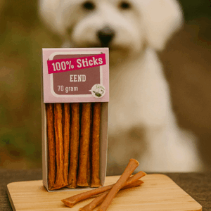 eend sticks hondensnack