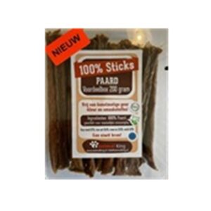 Paarden sticks hond