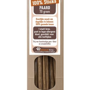 100% paardensticks hondensnack