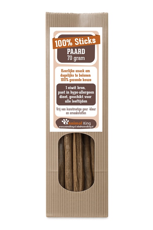 100% paardensticks hondensnack