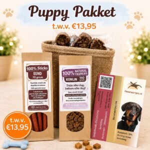 puppy pakket hondensnacks