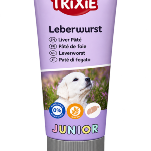 Trixie Junior Leverworst 75 gram beloningspasta voor puppy's